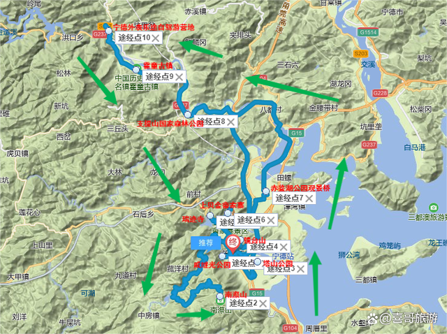 福建宁德市蕉城区值得游玩的旅游景点有哪些？自驾游有什么攻略？-