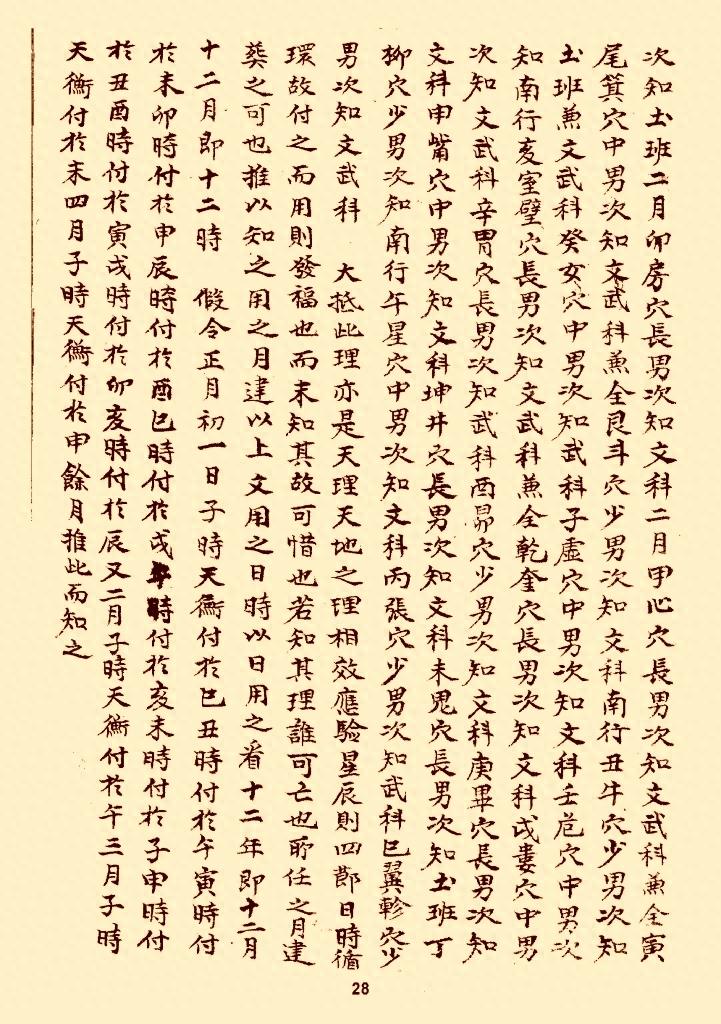 风水类古本口诀《分金论》