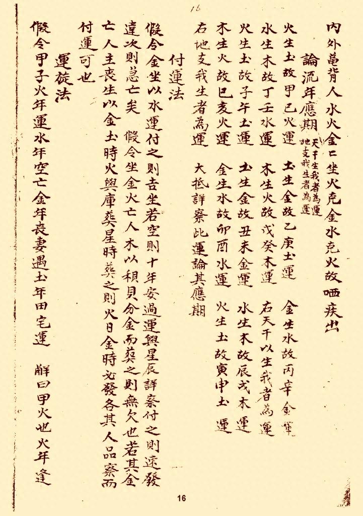 风水类古本口诀《分金论》