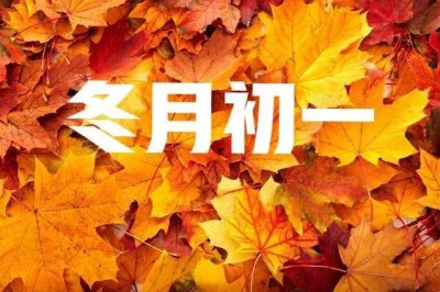 ​“冬月初一定来年”，今日冬月初一，有啥说法？看农谚咋说