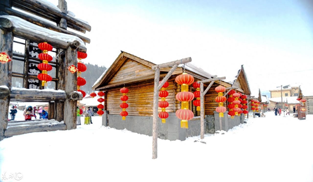 中国雪乡，牡丹江西南部海林市