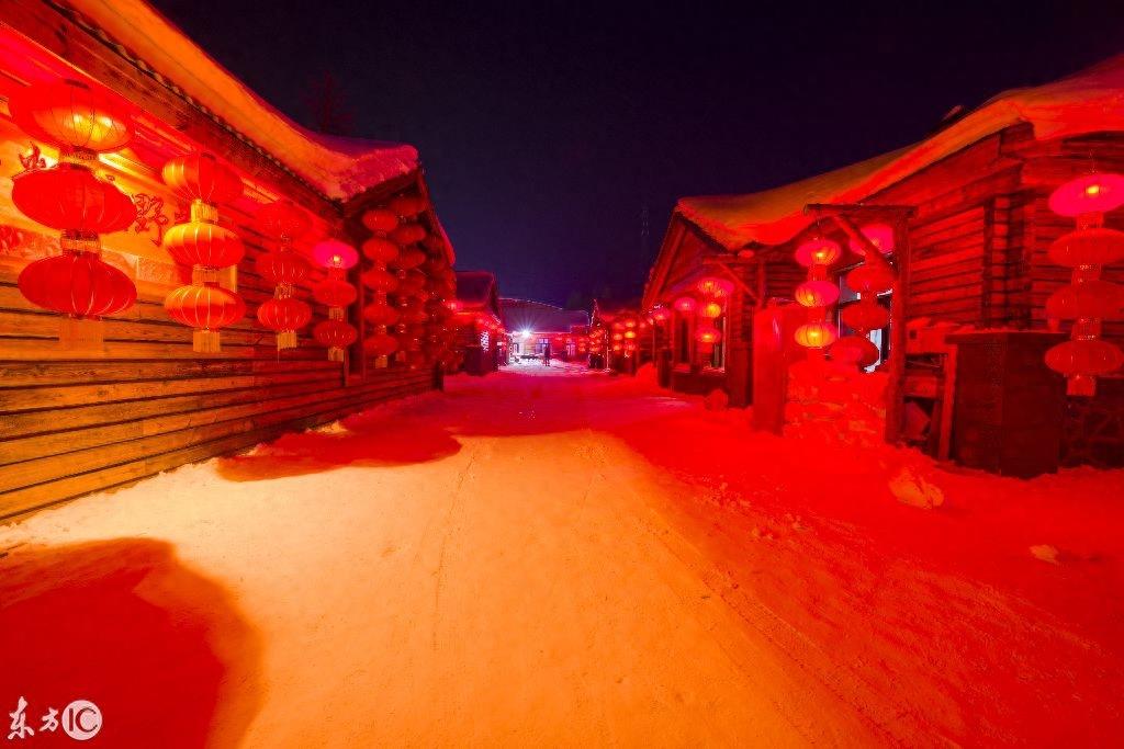 中国雪乡，牡丹江西南部海林市