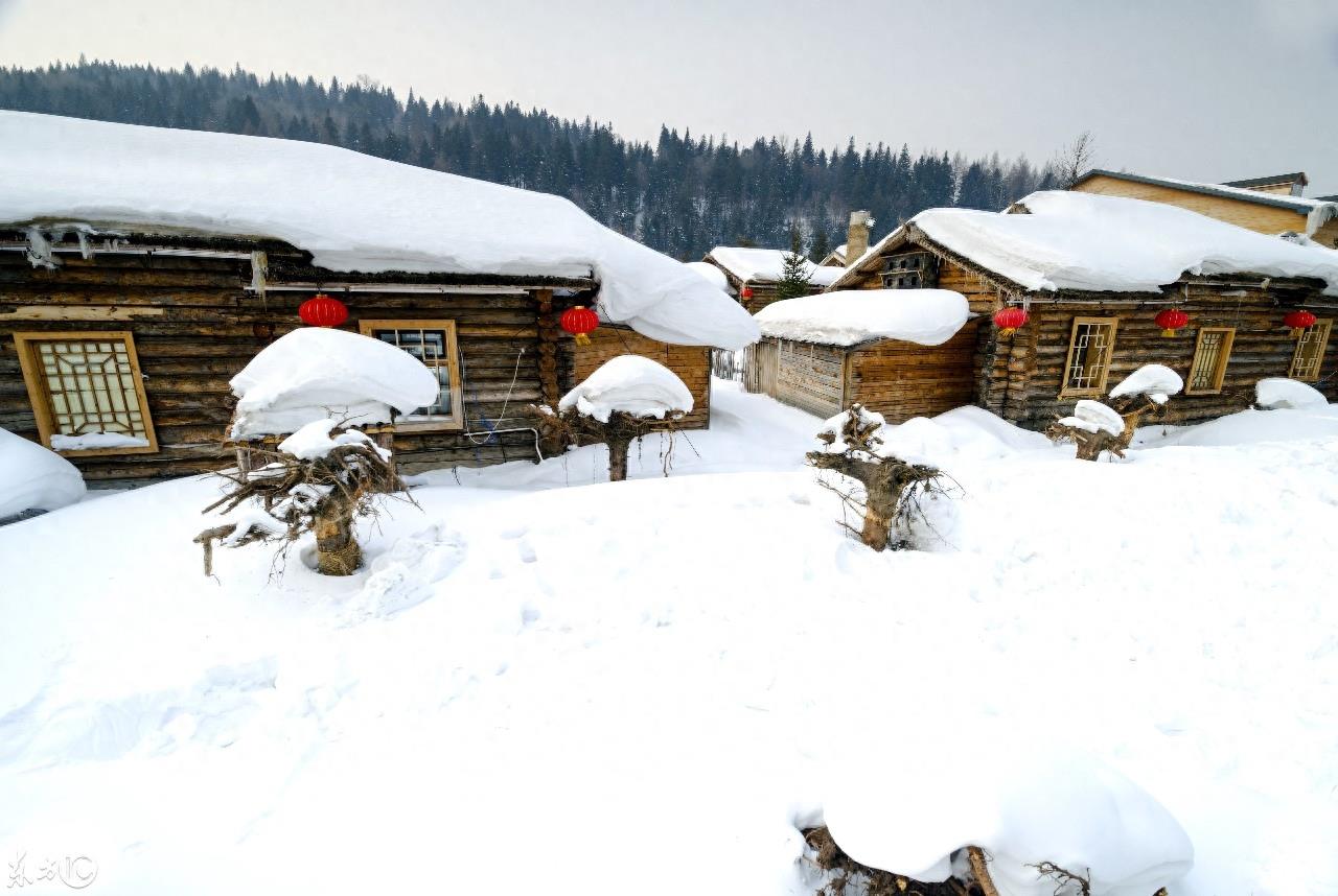 中国雪乡，牡丹江西南部海林市
