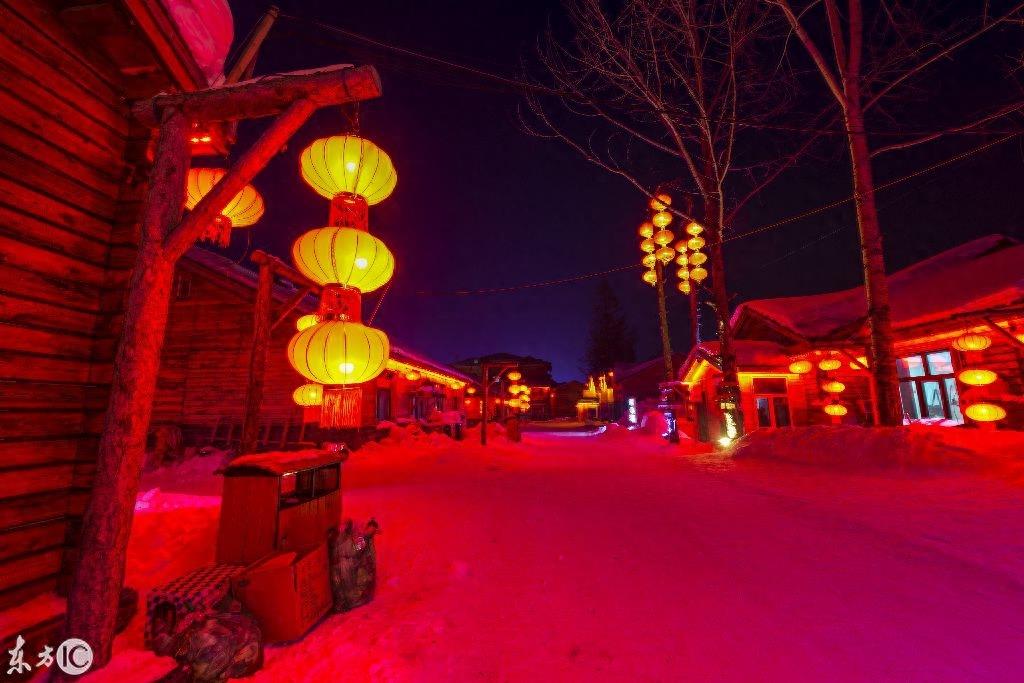 中国雪乡，牡丹江西南部海林市