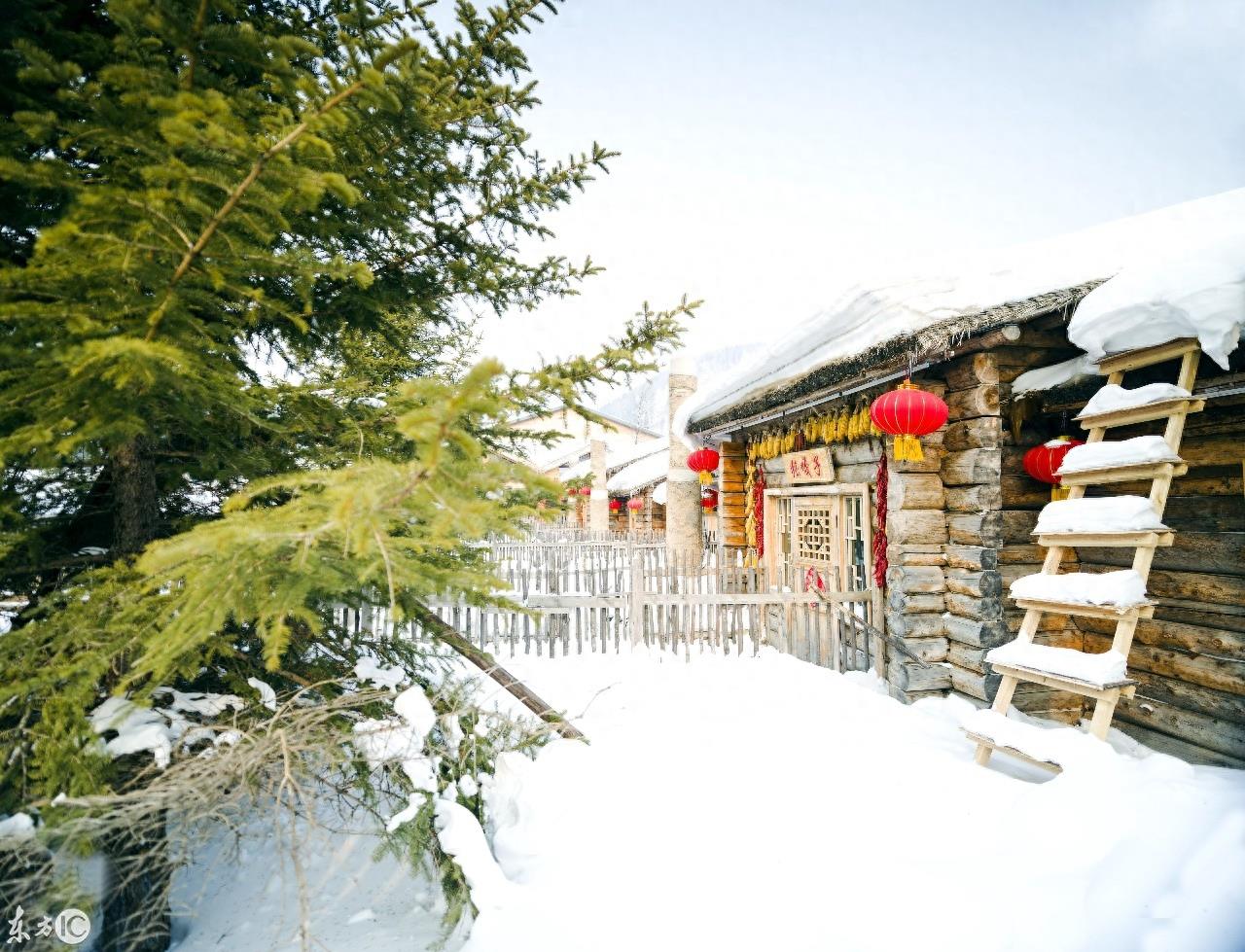 中国雪乡，牡丹江西南部海林市