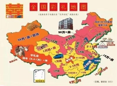​官方公布全国彩礼地图！浙江10万起步，到了杭州……炸了！
