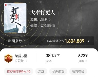​6本刑侦探案类小说，作者思维缜密，剧情跌宕起伏，看了就停不下