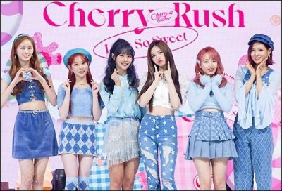 ​韩国女团Cherry Bullet首张迷你专辑线上发布会