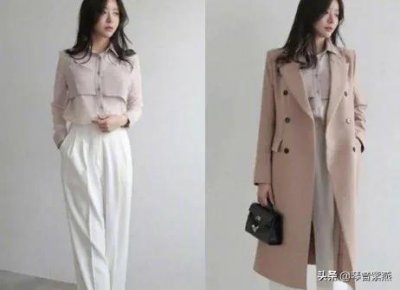 早春|浅色系服装搭配得巧妙,才显大方、明快、活泼,仙女感十足