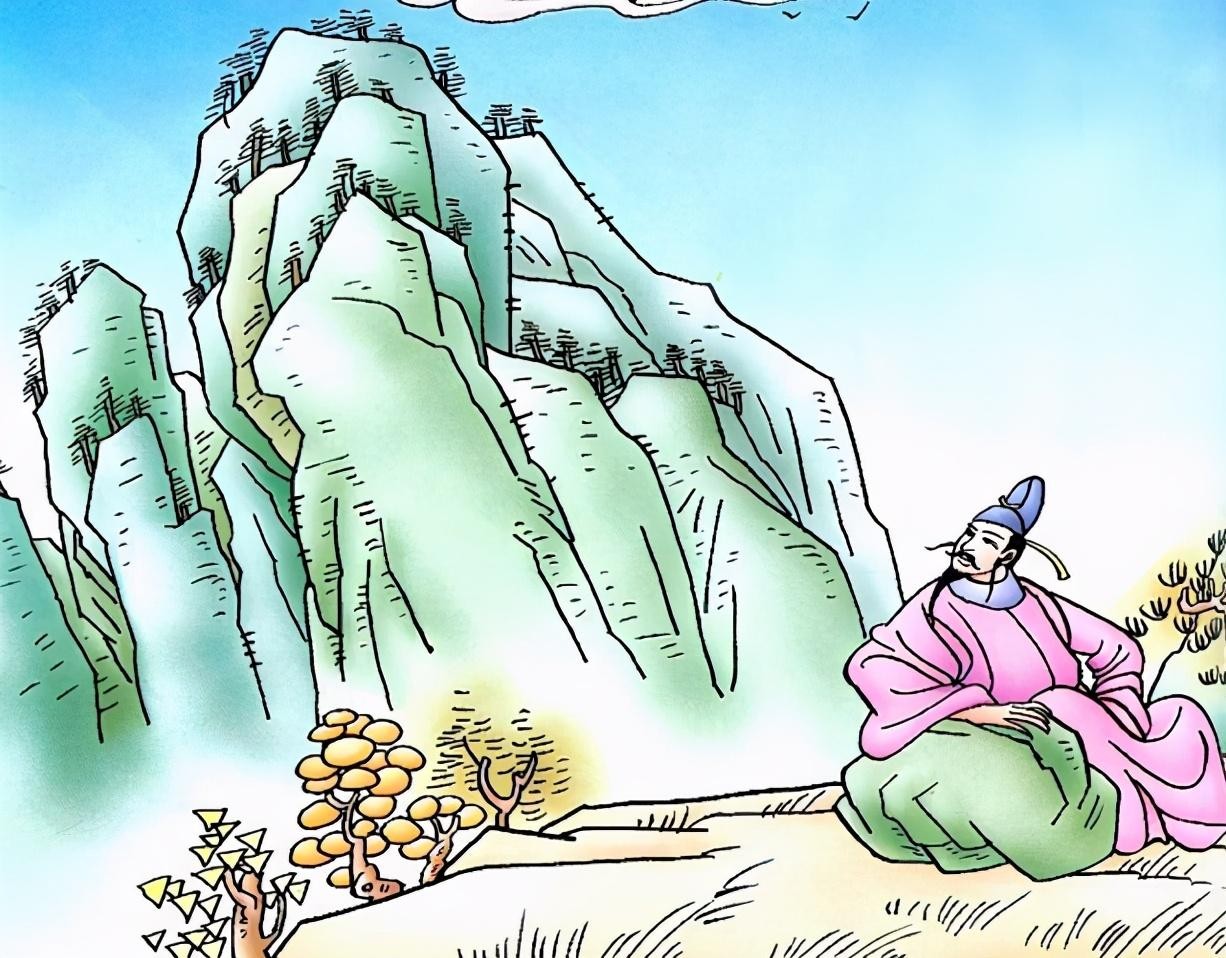 李白的独坐敬亭山的诗意是什么（独坐敬亭山是一首什么诗）