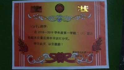​小学生期末考试得奖状，回家路上走出“六亲不认”的步伐