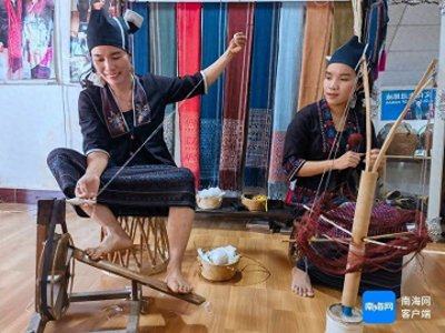 ​自贸港的年轻人·非遗新青年③ | “90后”符仁玲：接棒“指尖技艺”，绽放非遗“