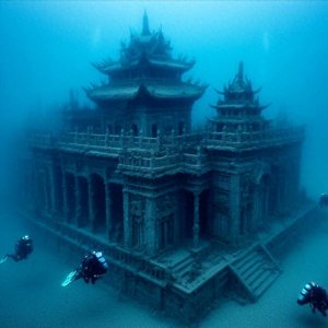 ​揭秘抚仙湖水下古城的尸库：是人类还是水生动物？