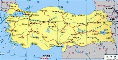 亚欧大陆的桥梁之国 土耳其地图概况