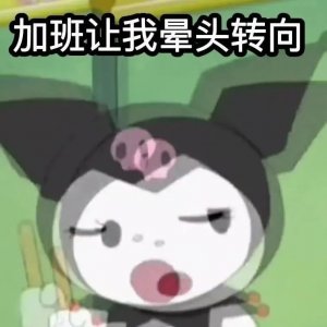 ​搞笑表情包 | 加班让我晕头转向