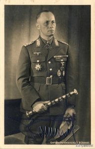 ​历史老照片：纳粹三大名将之隆美尔