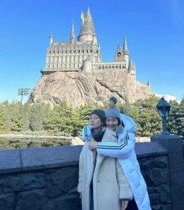 ​这是文章马伊琍的大女儿吗？不知不觉都长成大姑娘了！