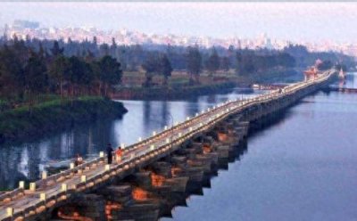 ​中国古代最长的连梁石板桥——安平桥（全长2255米）