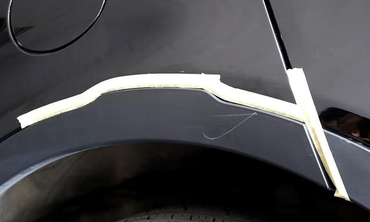 塑料表面划痕怎么修复视频