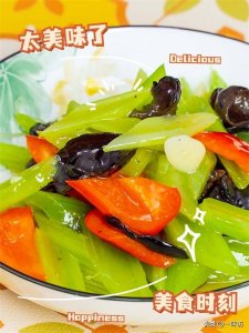 ​炒木耳的家常做法分享，营养健康，好吃又下饭