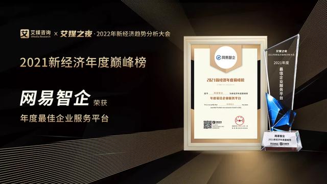 网易智企怎么样(再获认可网易智企荣获)(1)