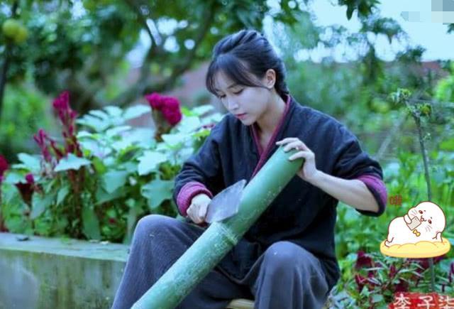 李子柒做黄桃罐头,被质疑镜头太假,网友:你厉害你来!