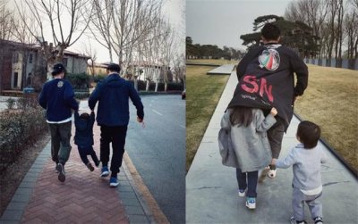 ​黄磊晒小女儿近照，闭眼啃大苹果的样子萌翻众人