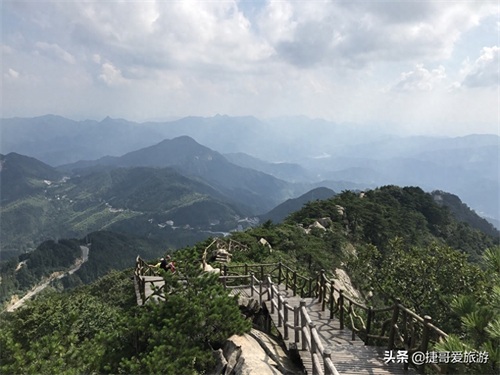 湖北省 黄冈市 罗田县 大别山国家森林公园 薄刀峰景区