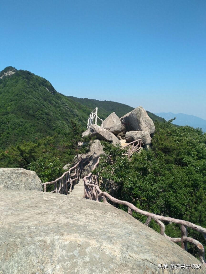 湖北省 黄冈市 罗田县 大别山国家森林公园 薄刀峰景区