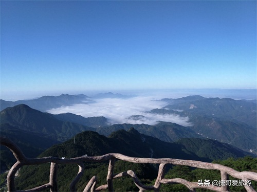 湖北省 黄冈市 罗田县 大别山国家森林公园 薄刀峰景区