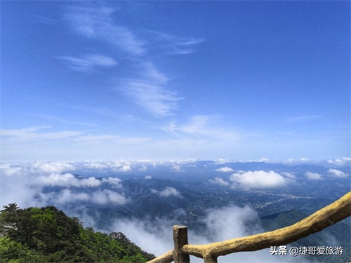 湖北省 黄冈市 罗田县 大别山国家森林公园 薄刀峰景区