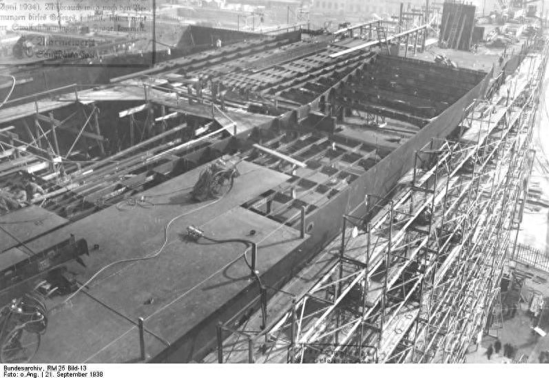 齐柏林号航母——难得一见其真容