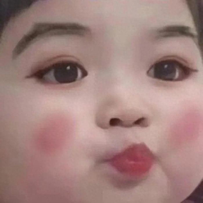 超可爱大脸搞怪头像