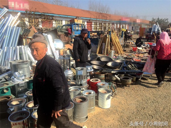 北方农村大集的几种取暖“神器”，农民安装哪种更方便、更实用？