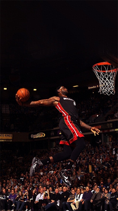 分享勒布朗詹姆斯高清手机壁纸1080×1920 喜欢可直接下载使用