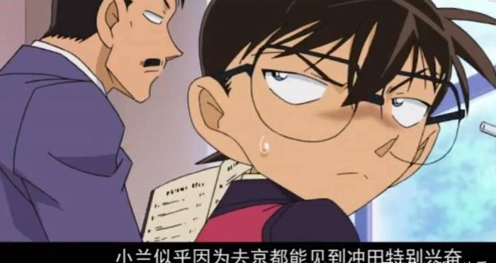 怪盗基德强吻小兰，为啥工藤新一只能观看？