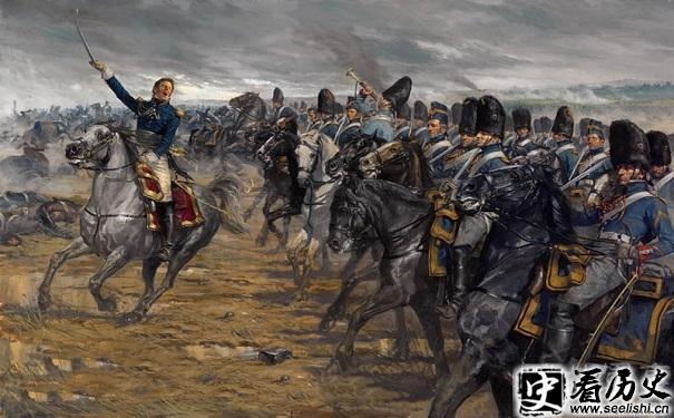 艾劳战役中的骑兵冲锋