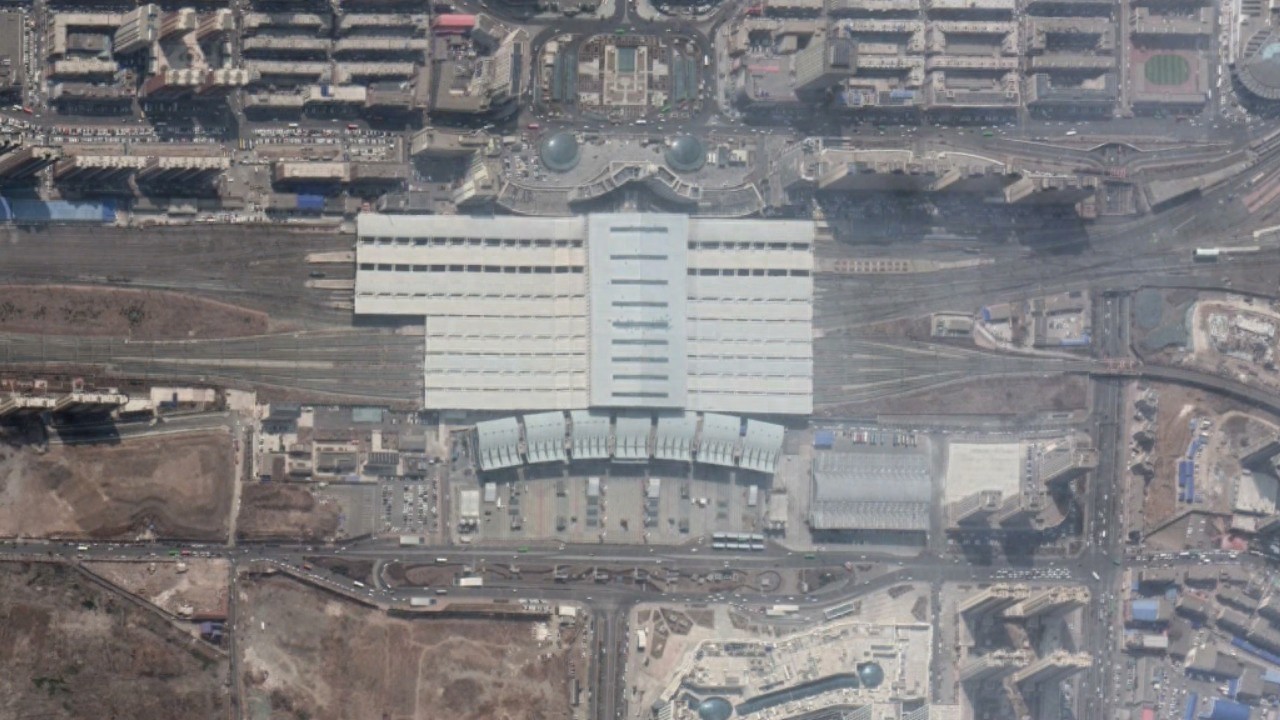 航拍高铁G239次(北京南-吉林)各车站,途经沈阳、长春