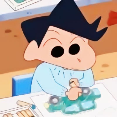 蜡笔小新开黑头像